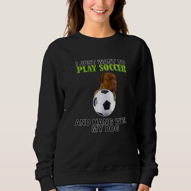 Sudadera Jugar al fútbol Hang W Dogues De Burdeos (Anverso)