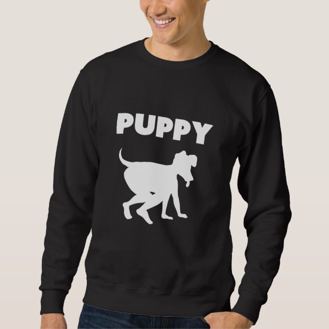 Sudadera Jugar Doginia Humana Jugar Con Cachorro Para Un Gr (Anverso)