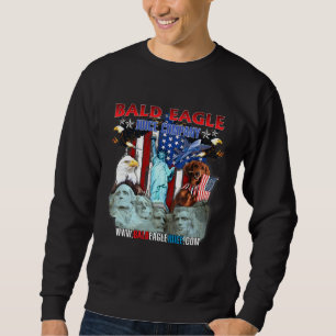Sudadera Jugo de águila calva - tan patriótico que duele
