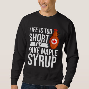 Sudadera Jugo de Arce Extracción de Árbol de Arce Canadá