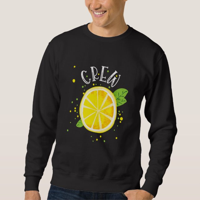 Sudadera Jugo de jugo de limón de la tripulación de Lemonad (Anverso)