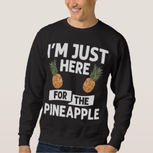 Sudadera Jugo de la planta de fruta de piña Graciosa Cita h
