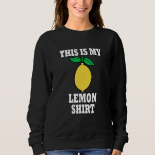 Sudadera Jugo de limón Lemonade Citrus Frutos