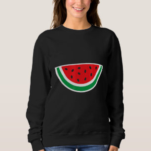 Sudadera Jugoso de verano tropical sandía de verano sándalo