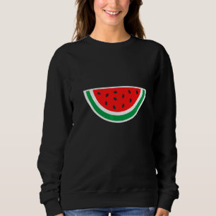 Sudadera Jugoso de verano tropical sandía de verano sándalo