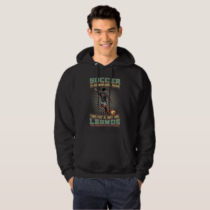 Sudadera Jugué Al Fútbol Con Mi Cabeza De Cara