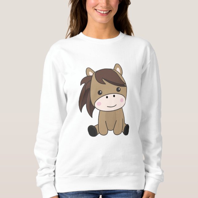 Sudadera Juguete De Ponía De Caballo Para Niños (Anverso)