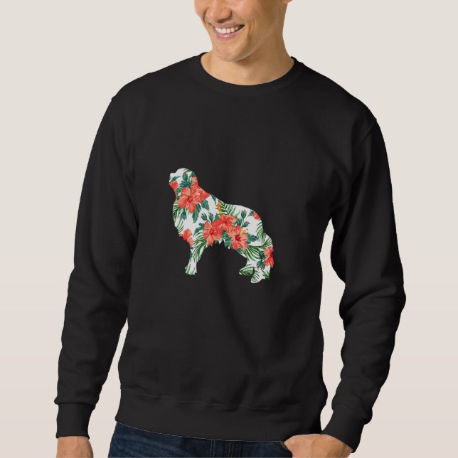 Sudadera Juguete inglés español Aloha hawaiano perro (Anverso)