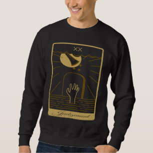 Sudadera Juicio con tarjeta Tarot Occult Halloween gótico