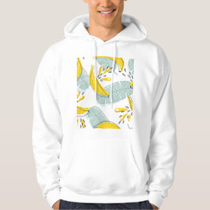 Sudadera Juicy Bananas Brillante Patrón Vintage