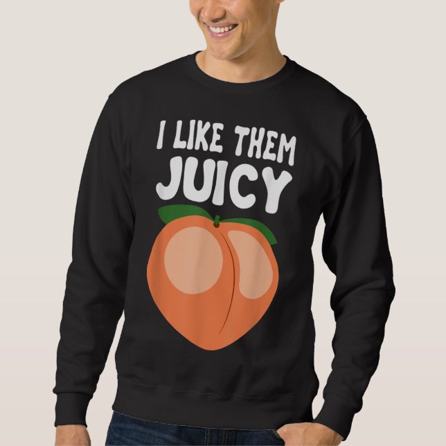 Sudadera Juicy Peach Nectarines Apricots Fruto Seaso (Anverso)