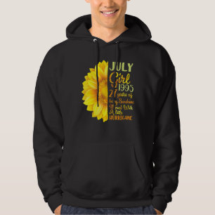 Sudadera Julio Chica 1995 27 Años De Ser Sunshine Mezclado 