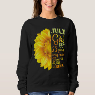 Sudadera Julio Chica 1997 25 Años De Ser Sunshine Mezclado