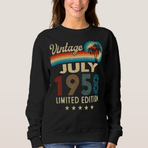Sudadera Julio de 1958 64ª cosecha de cumpleaños