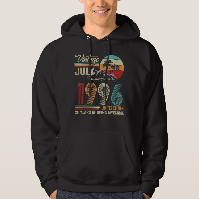 Sudadera Julio de 1997, 25 años, Día B (Anverso)
