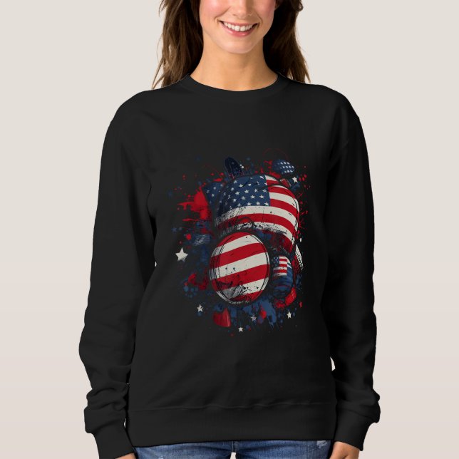 Sudadera July 4th Product  Patriotism, American Flag_20 (Anverso)