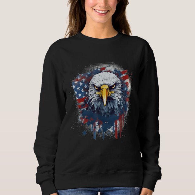 Sudadera July 4th Product  Patriotism, American Flag_3 (Anverso)