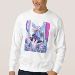 Sudadera Jumping JK スウェット|寿司娘 Sweat GenerativeAI