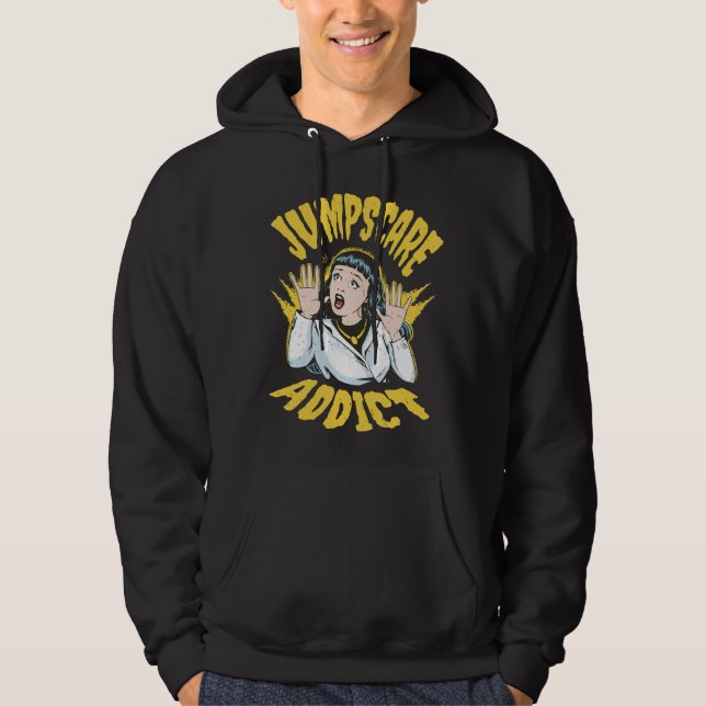 Sudadera  Jumpscare Addict  (Anverso)