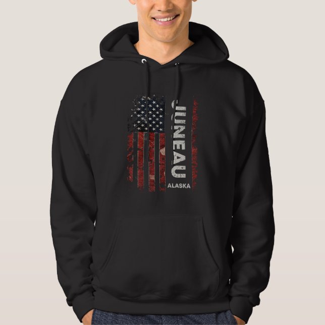 Sudadera Juneau Alaska (Anverso)