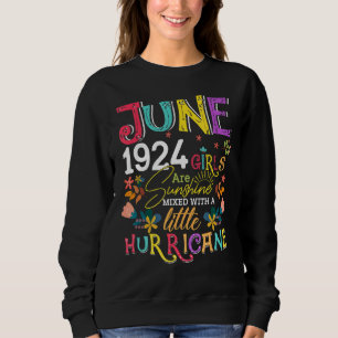 Sudadera Junio 1924 Chicas Sunshine Nacida De 98 Años