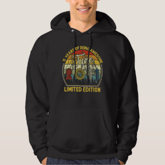Sudadera Junio 2011 Vintage De 11 Años De Edad Nacido Incre