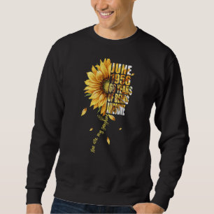 Sudadera Junio Chica 1956 Sunflowers 66º cumpleaños 66 años