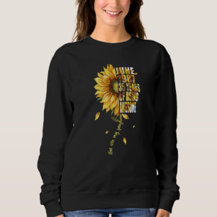 Sudadera Junio Chica 1987 Girasol 35º cumpleaños 35 años Ol