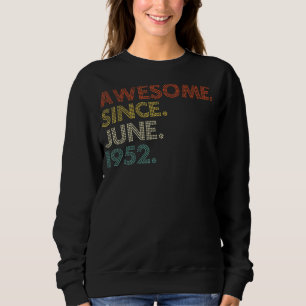 Sudadera Junio de 1952, De 70 Años