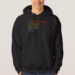 Sudadera Junio de 1959: 63 años