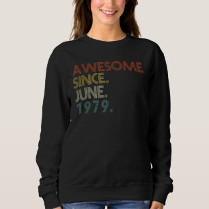 Sudadera Junio de 1979: 43 años