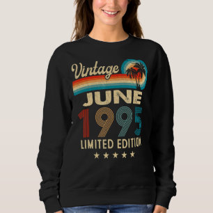 Sudadera Junio de 1995 27ª cosecha de cumpleaños