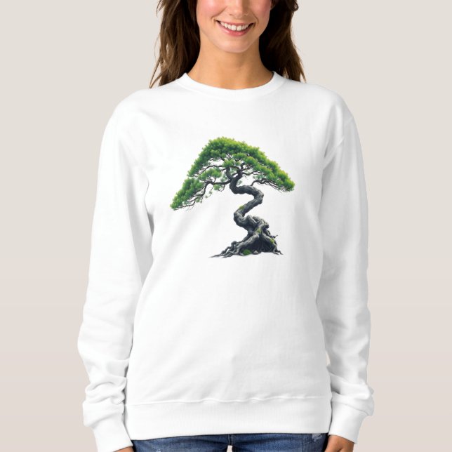 Sudadera juniper bonsai (Anverso)