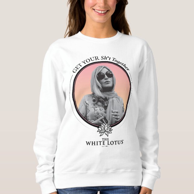 Sudadera Junte tu m***da - El Lotus blanco (Anverso)