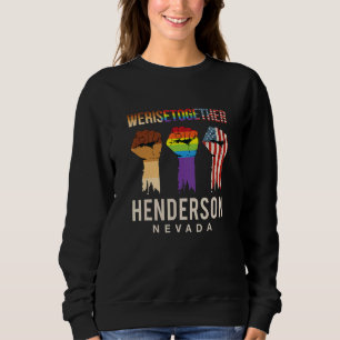 Sudadera Juntos Alzamos Lgbt Henderson Orgullo Nevada Socia