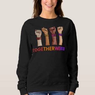 Sudadera Juntos levantamos la igualdad feminista en derecho