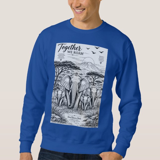 Sudadera Juntos Vagamos (Anverso)