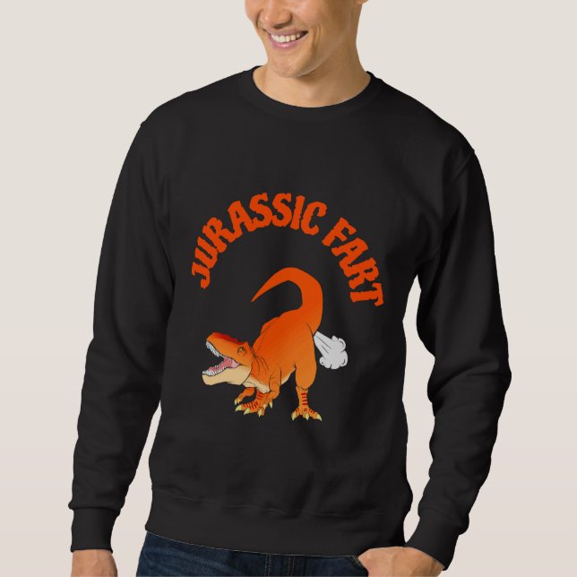 Sudadera Jurassic Fart (Anverso)