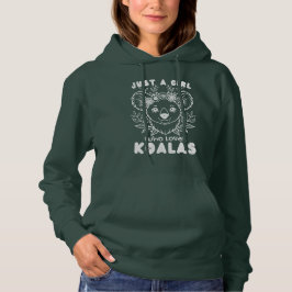 Sudadera Just a Girl who Loves Koalas