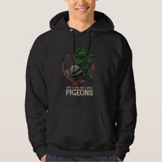 Sudadera Just a girl who loves pigeons