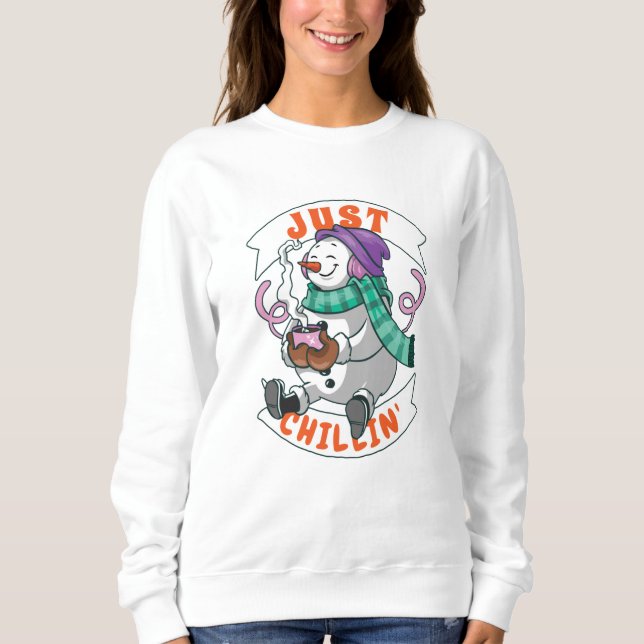 Sudadera Just Chillin (Anverso)