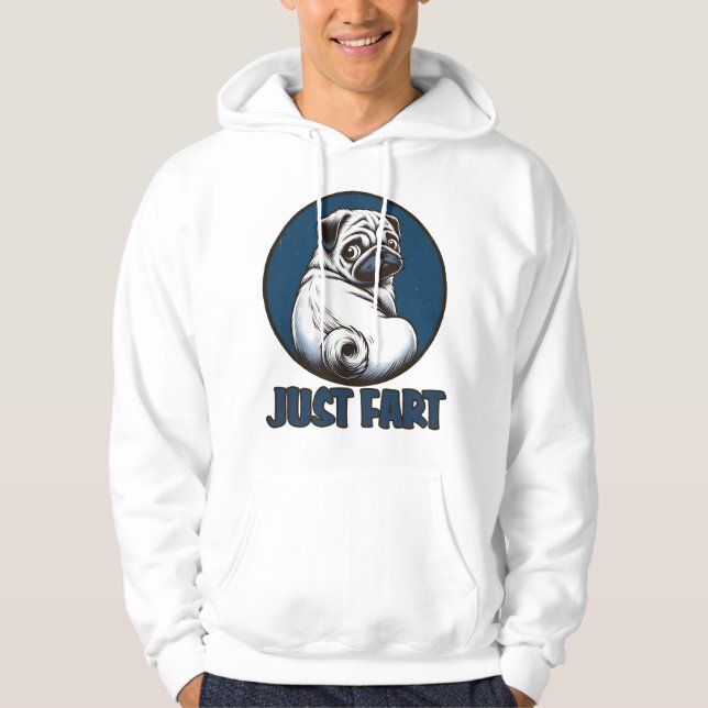 Sudadera Just Fart Doggie (Anverso)