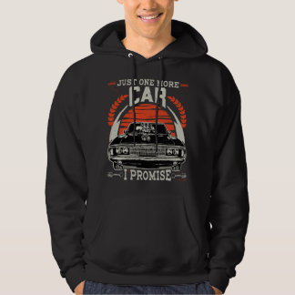 Sudadera Just One More Car I Promise Gift Funny Car Lover M