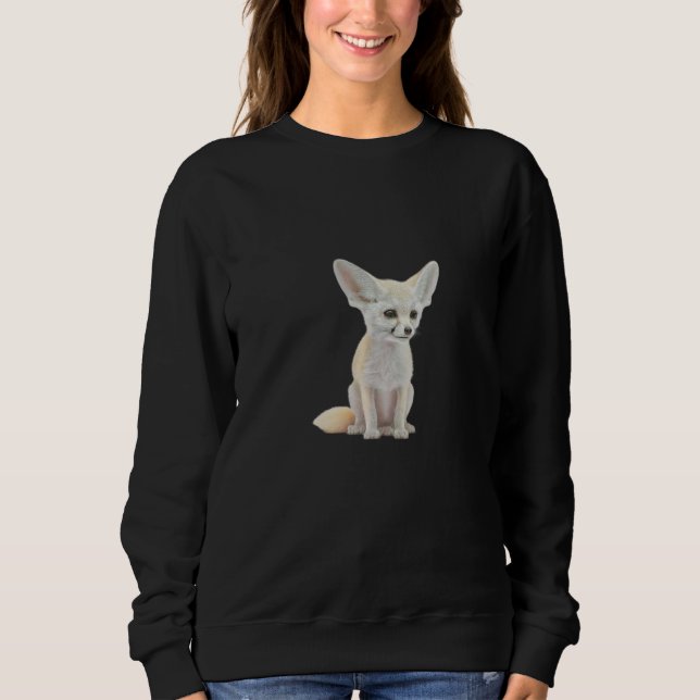 Sudadera Just Really Like Fennec Foxes Fennec Fox Premium (Anverso)