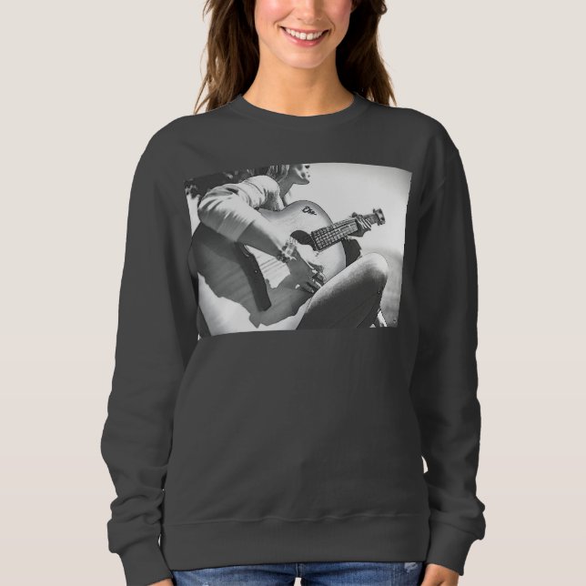 Sudadera Justificante de guitarra JAMbyWG (Anverso)