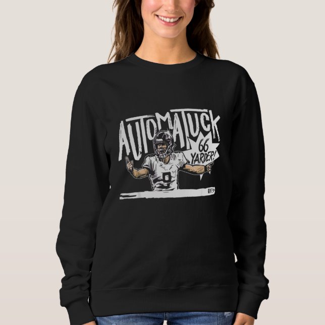 Sudadera Justin Tucker Automatuck (Anverso)