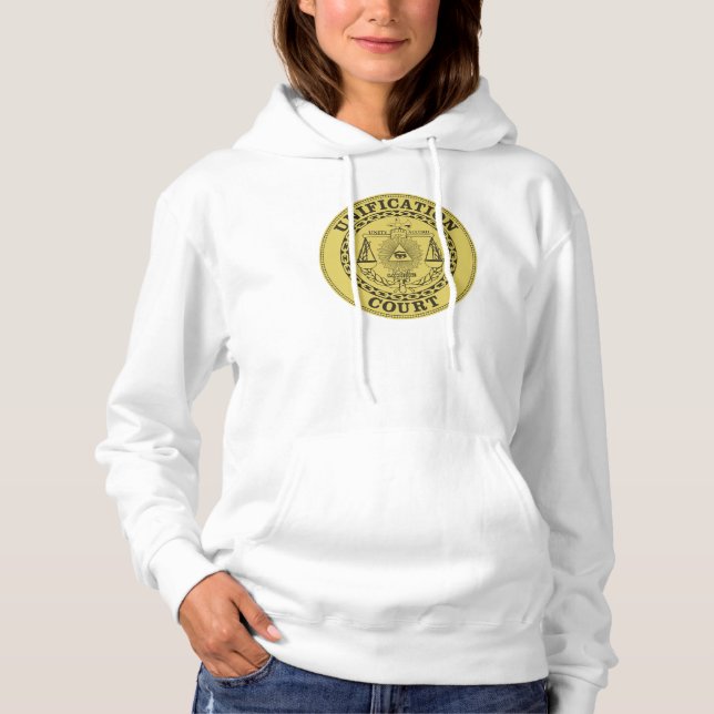 Sudadera Juzgado de Unificación - Hoodie Black de las mujer (Anverso)