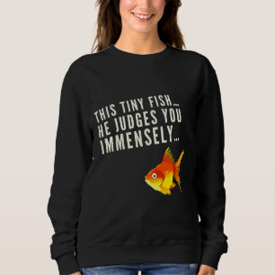 Sudadera Juzgando a los peces