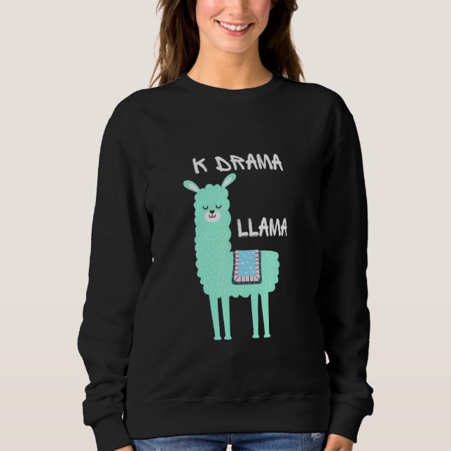 Sudadera K Drama Llama (Anverso)