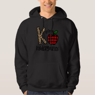 Sudadera K Es Para El Profesor De Jardines De Niños Leopard